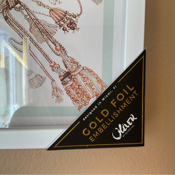 Louis Vuitton gold foil print by Oliver Gal - Picture 2 of 4